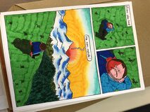 Galerie photo Des planches originales de Camille Blandin